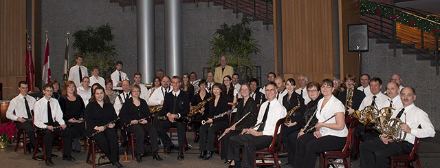 Kitchener Musical Society Band, Christmas 2010