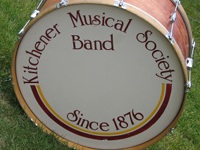 Kitchener Musical Society Band Bass Drum